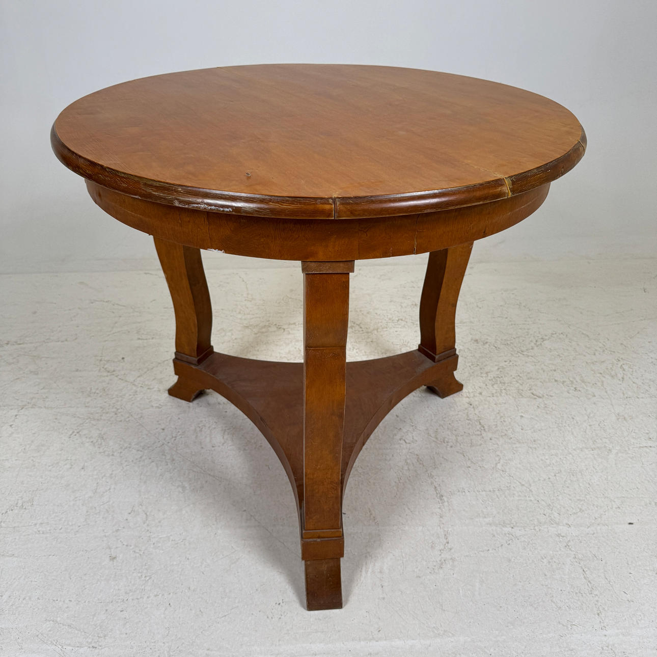 A coffee table, circa 1900.