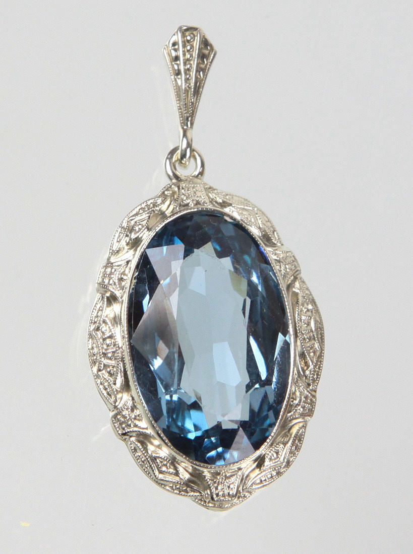 HÄNGE, ART DECO, SILVER 925, OMKRING 1925.