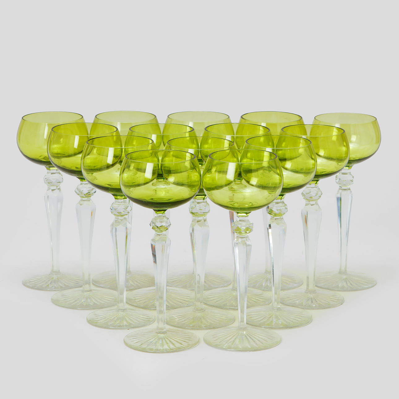 REMMARE, 14 stycken, glas, 1900-talets senare hälft.