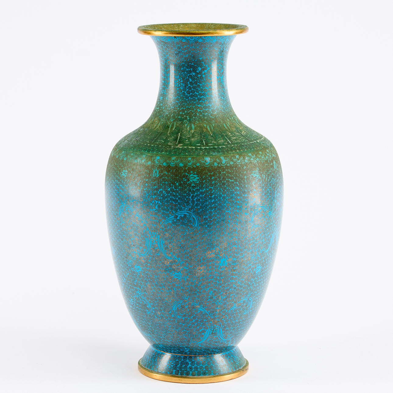 VAS, Kina, 1900-tal, cloisonne.