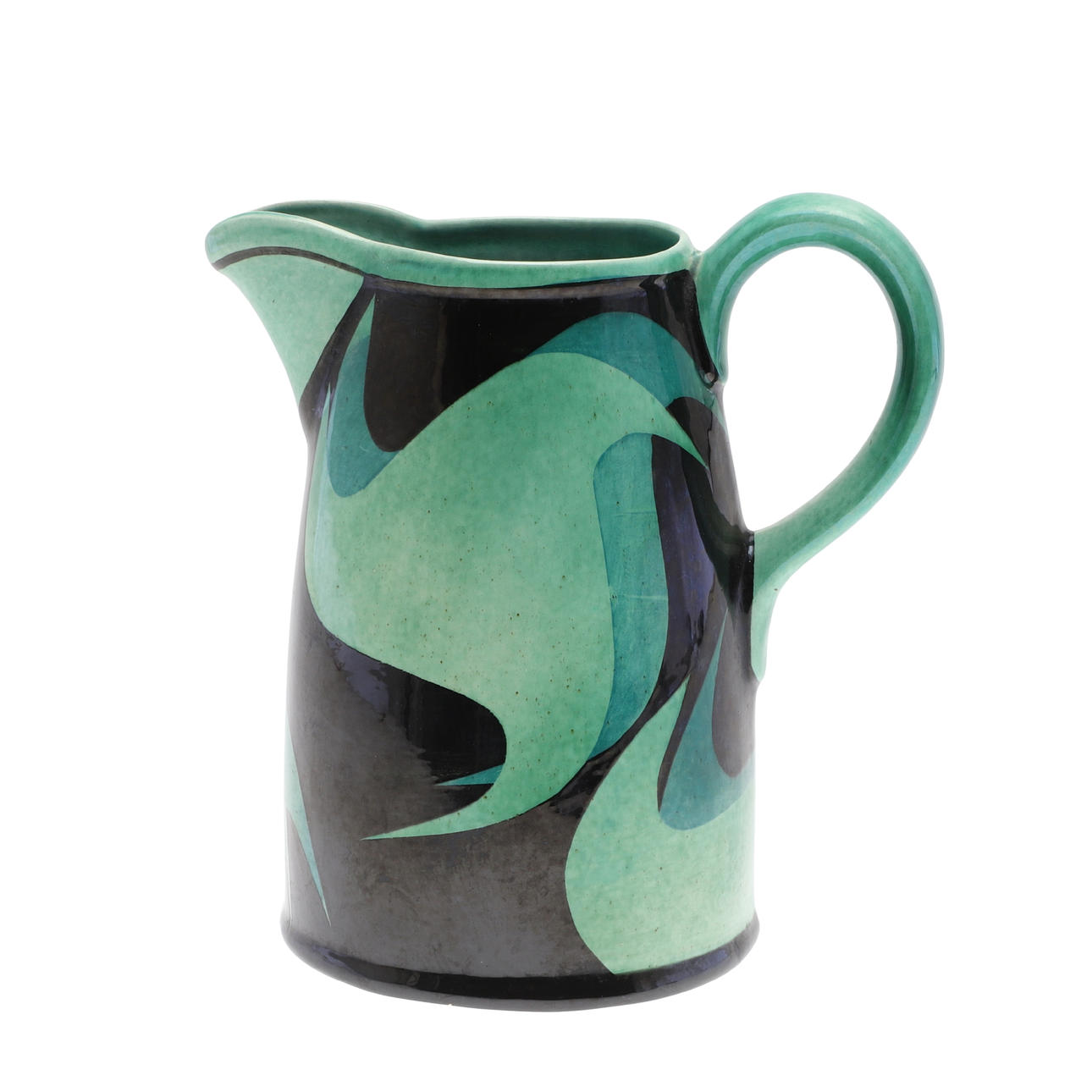 JANE COX. CONTEMPORARY POTTERY JUG.