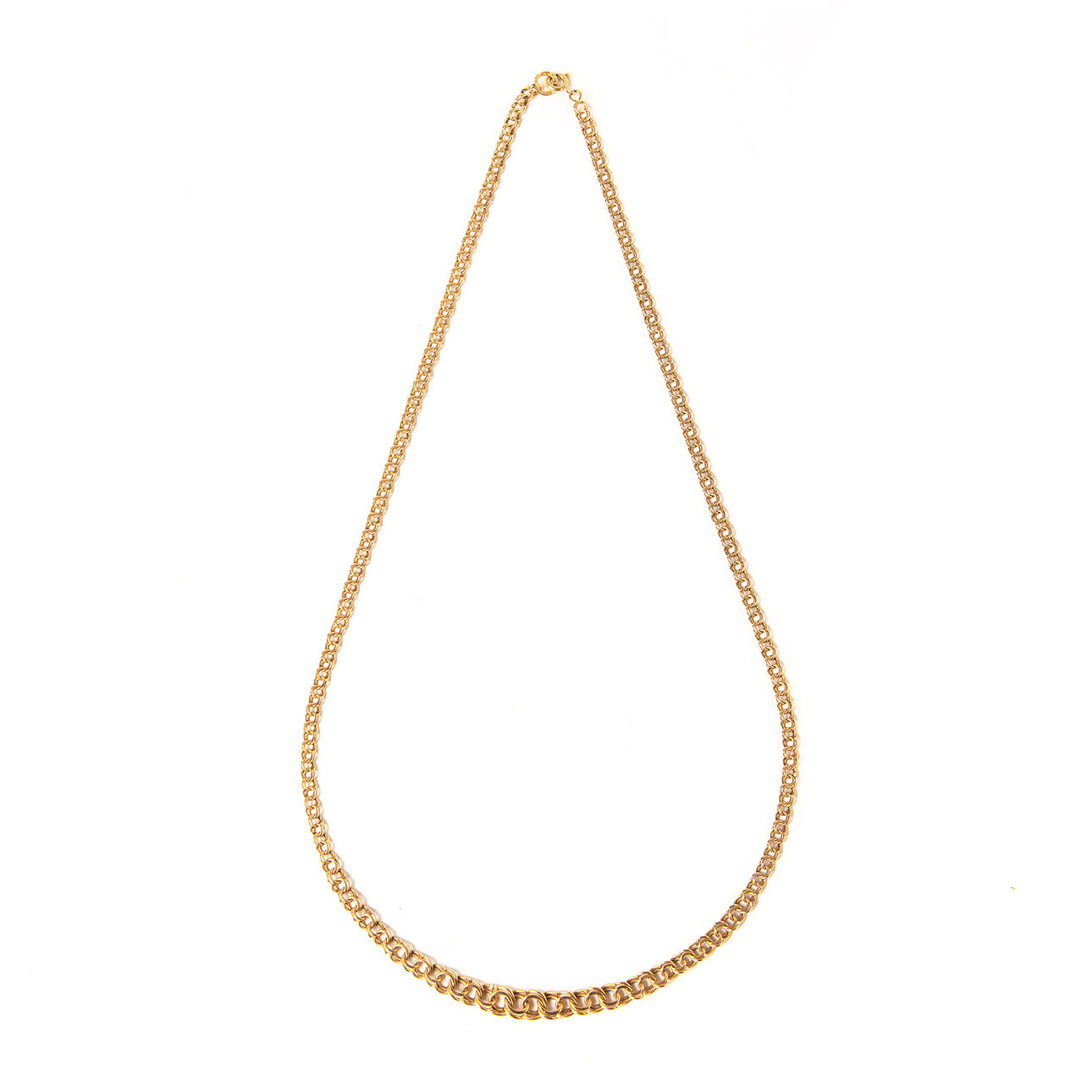 A NECKLACE, 18K gold.