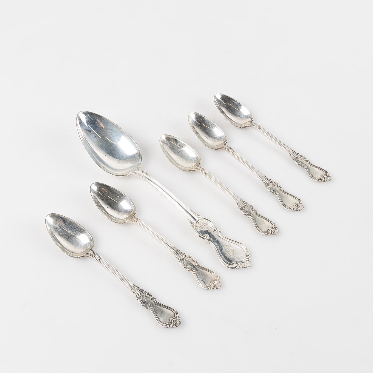 SKEDAR, 5+1 st, silver, 1855.