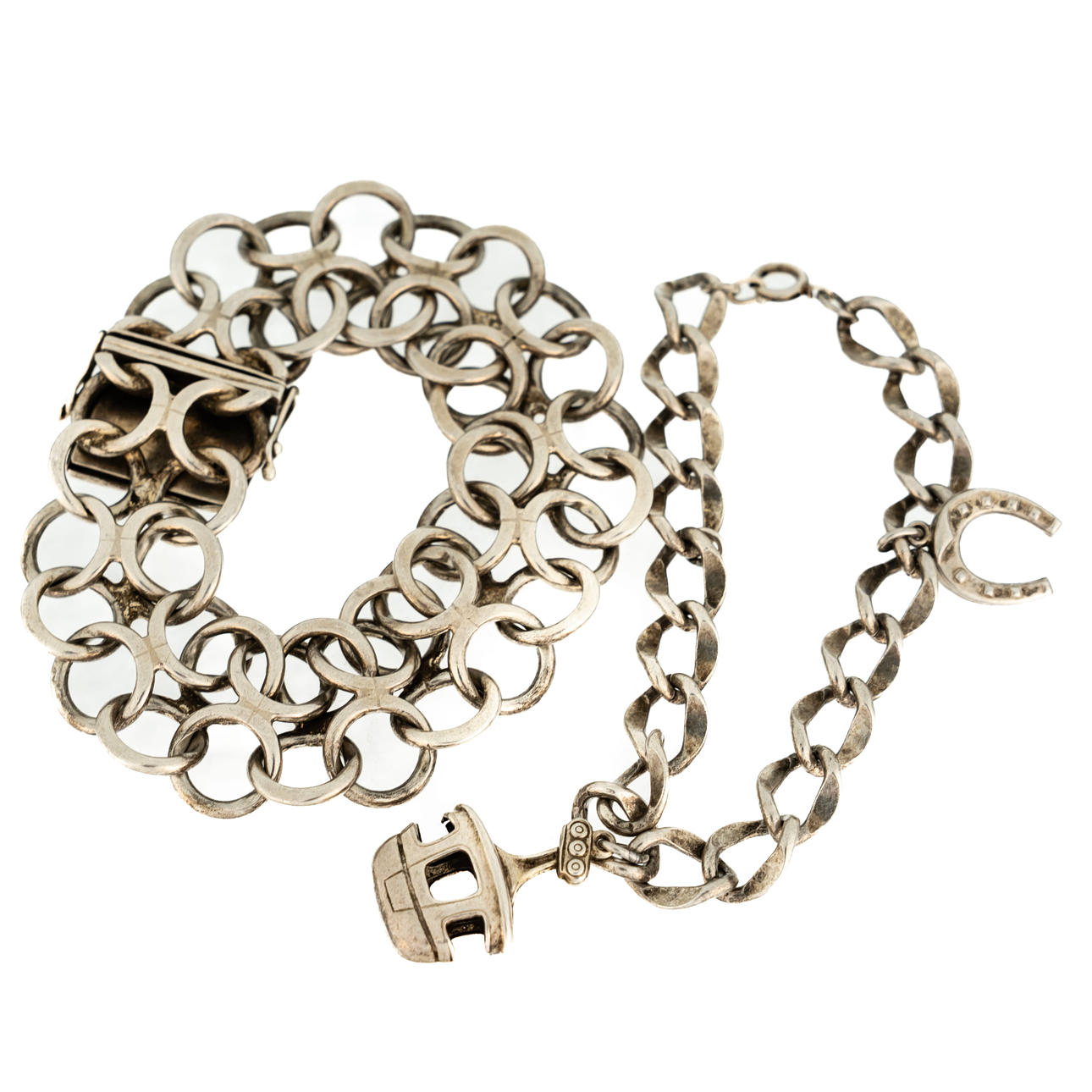 ARMBAND, (2 st) Silver, 1900-tal.