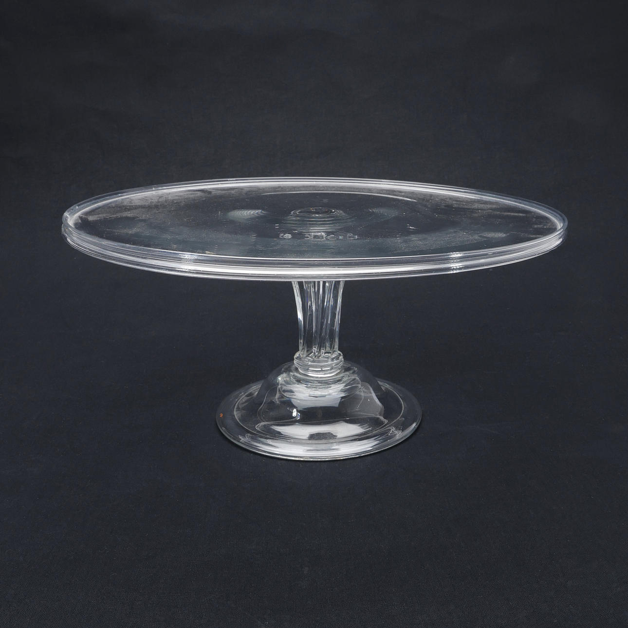 GEORGIAN GLASS TAZZA.