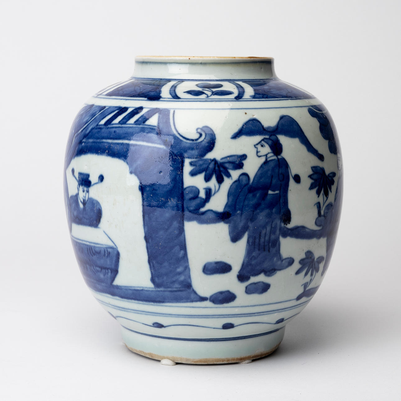 URNA, porslin, Kina, 1900-tal.