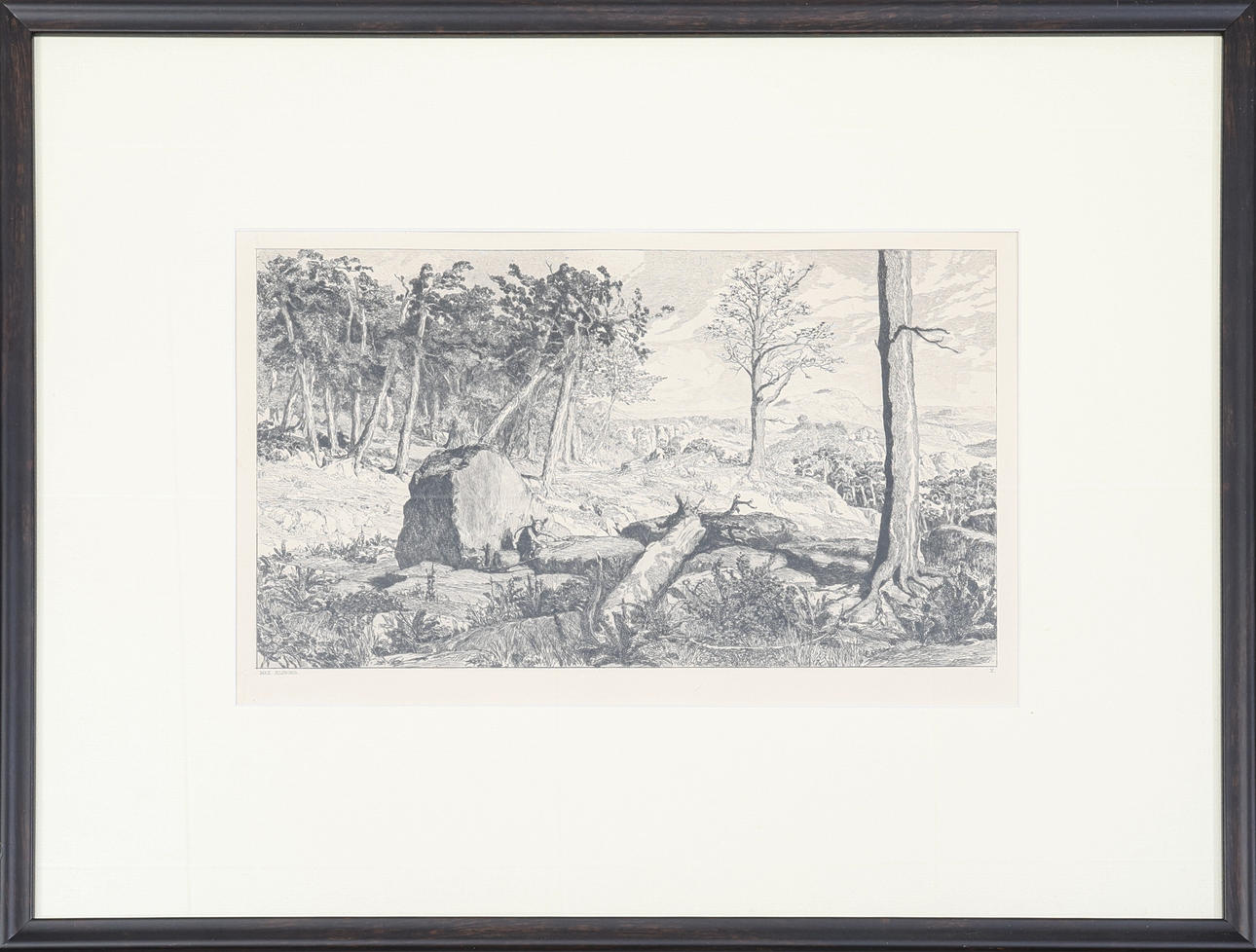 MAX KLINGER. Etching, signed in print, numbered X.