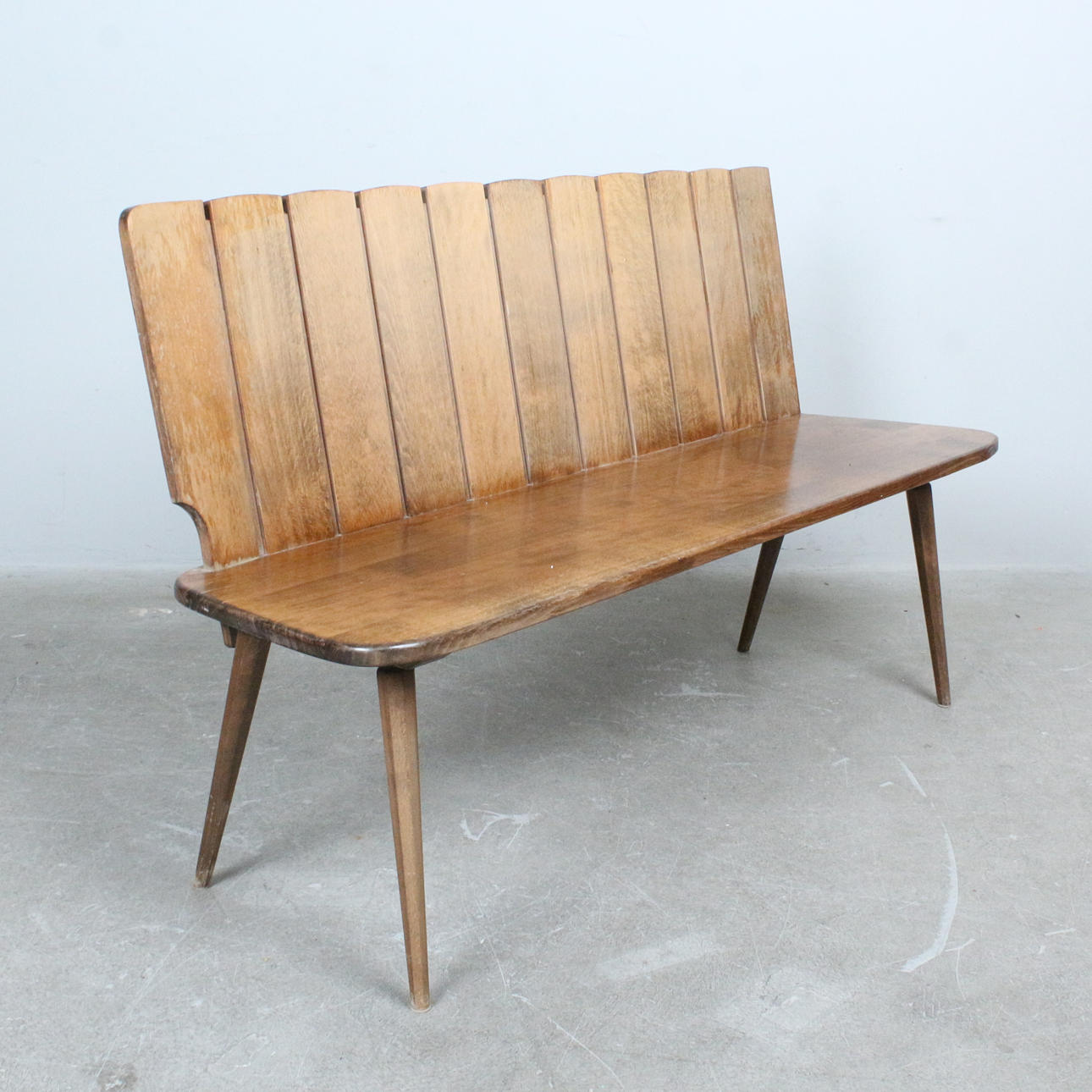 Brutalist bench from the 1960s.