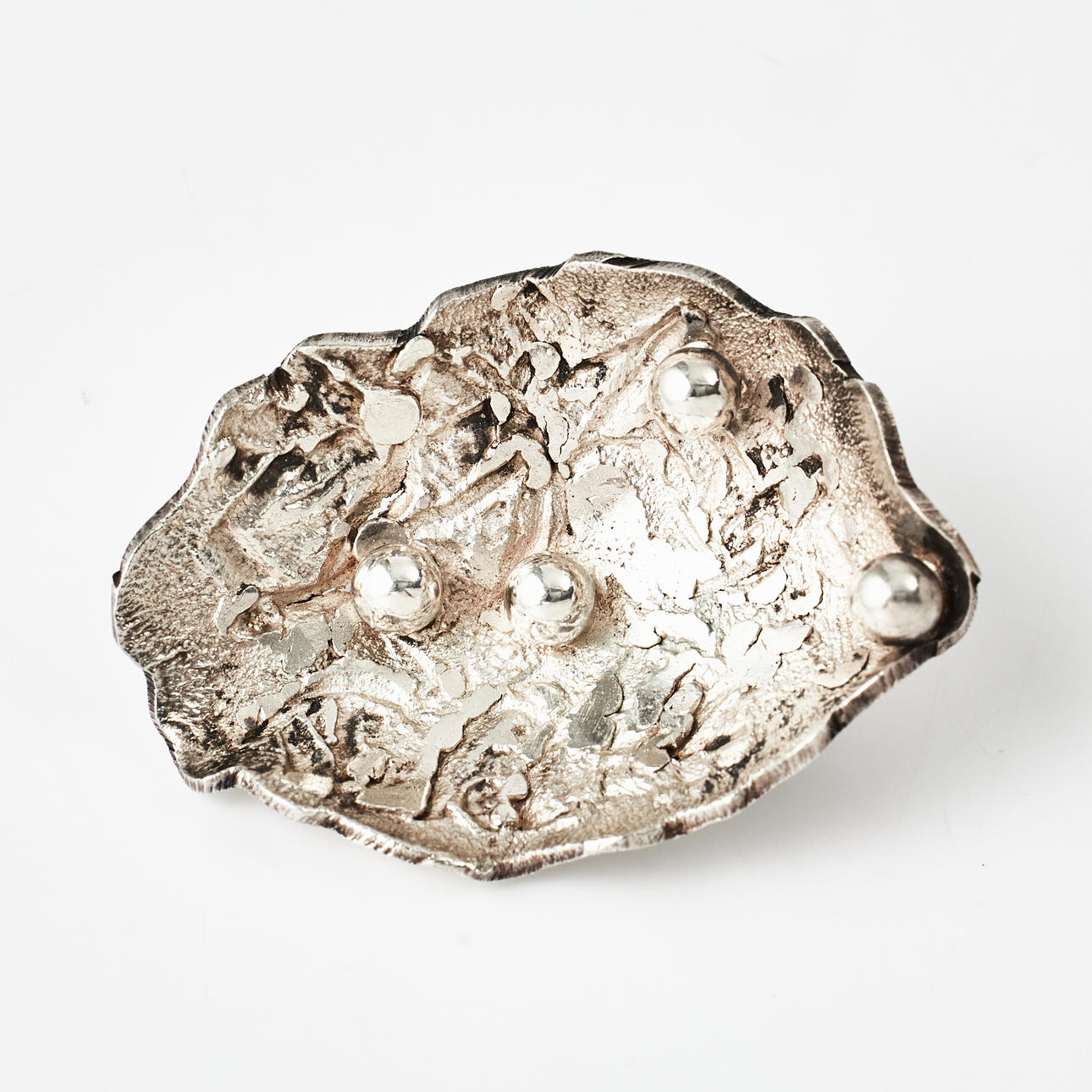 ERIC-SCOTT ROBBERT. A silver brooch, Stockholm 1969.