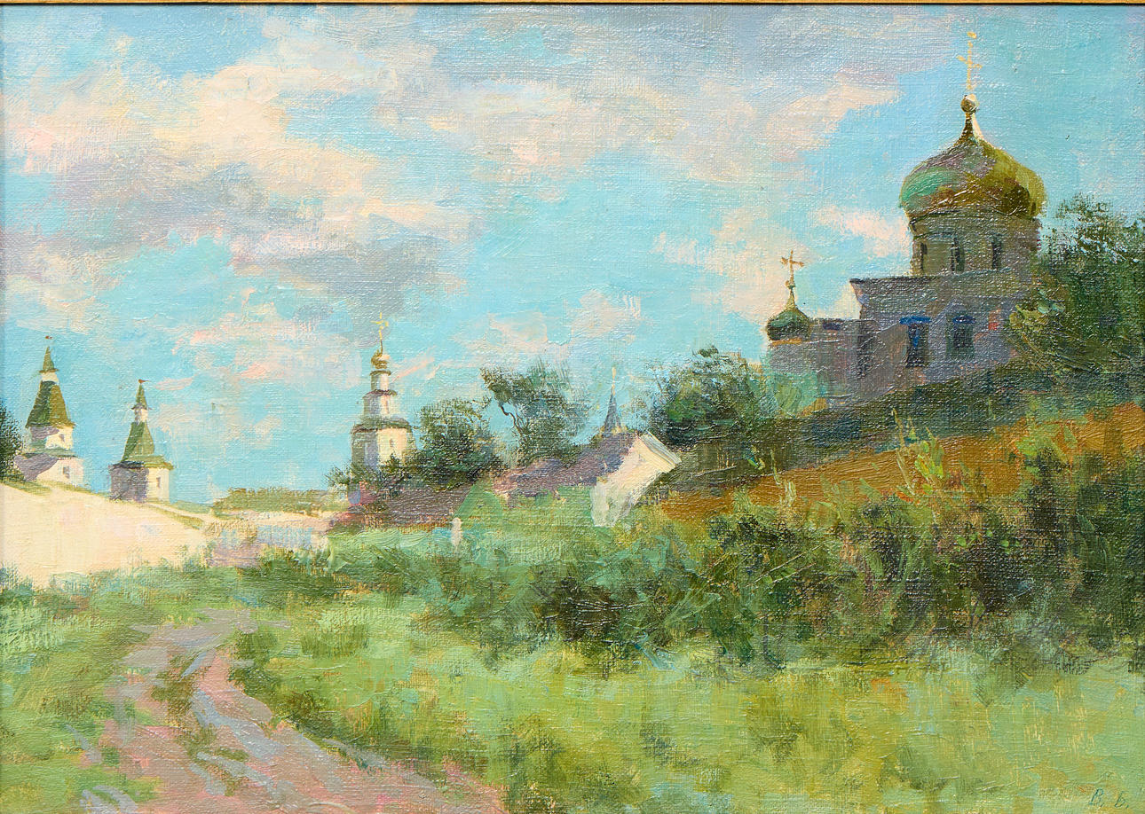 OKÄND KONSTNÄR. Monastic buildings.