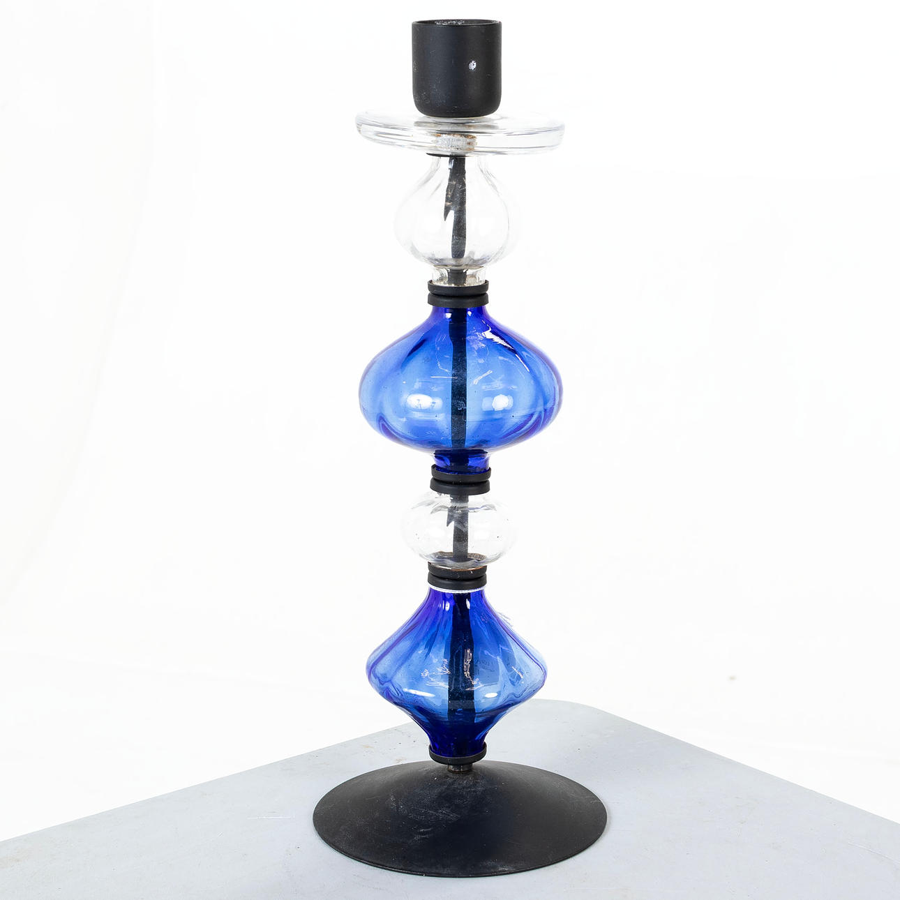 ERIK HÖGLUND. Candlestick, Boda Smide.