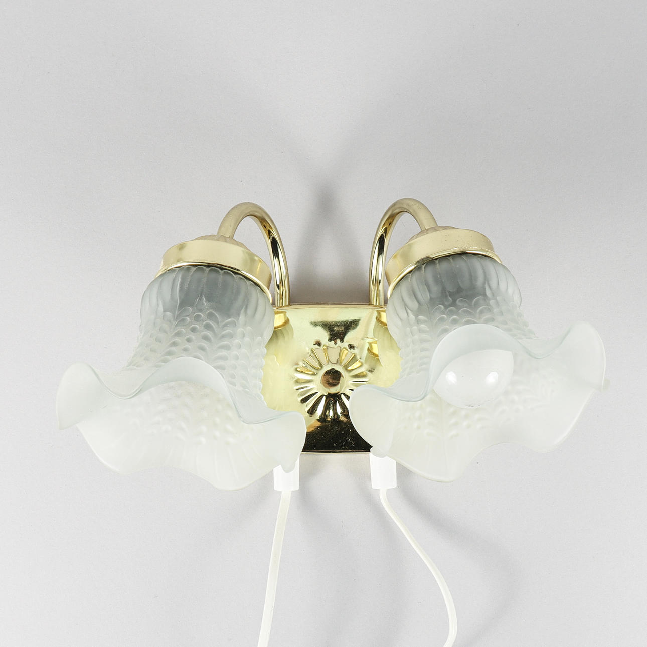 DOUBLE BEDSIDE LAMP, OVI.