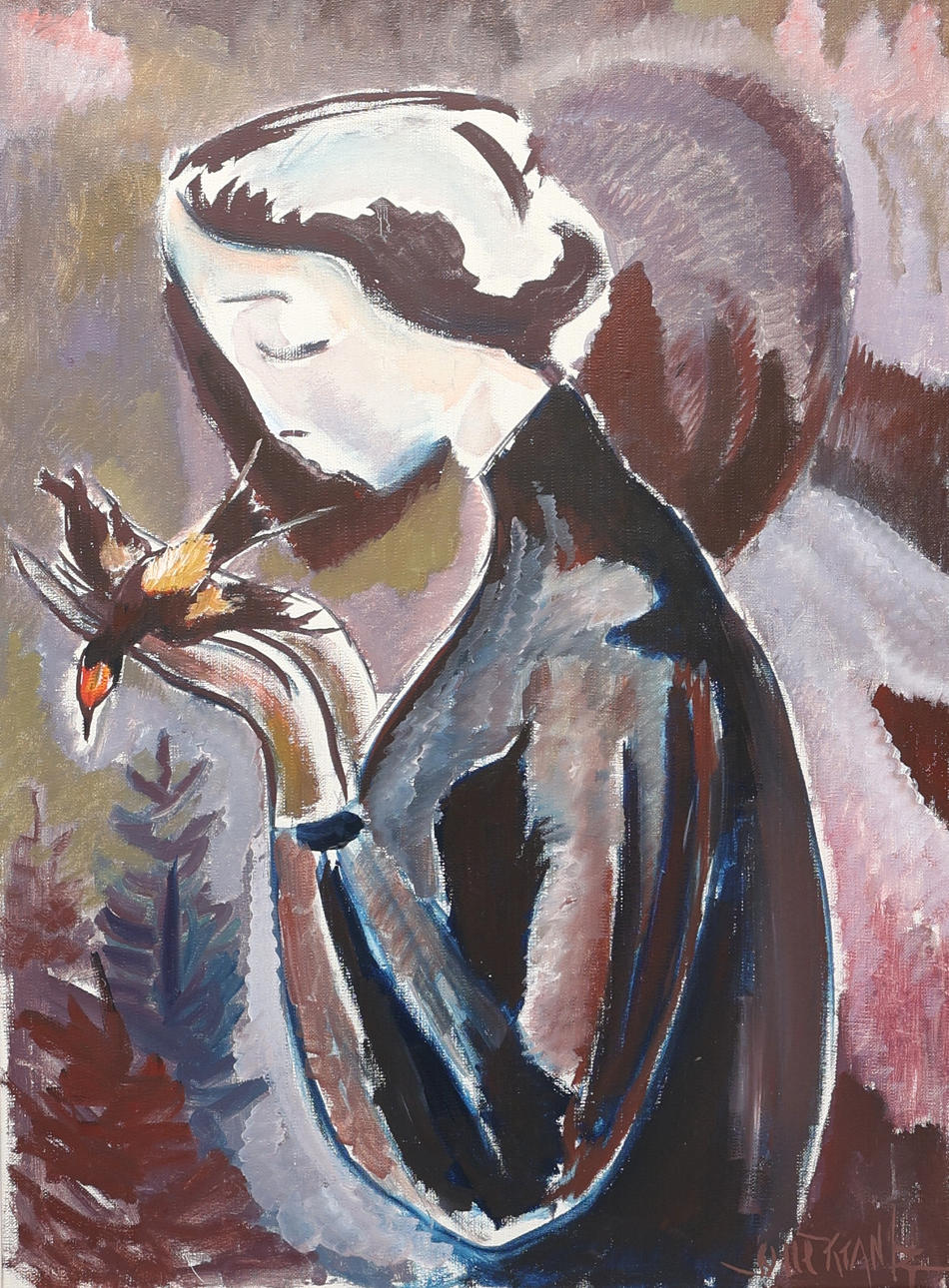 OLLE KRANTZ. Oil on canvas, signed.