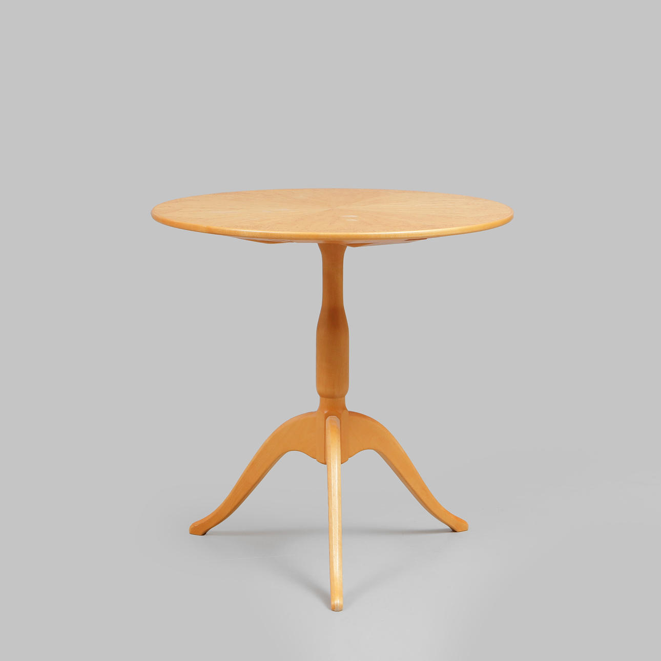 CARL MALMSTEN. Table, “Mountain”, masur birch and birch.