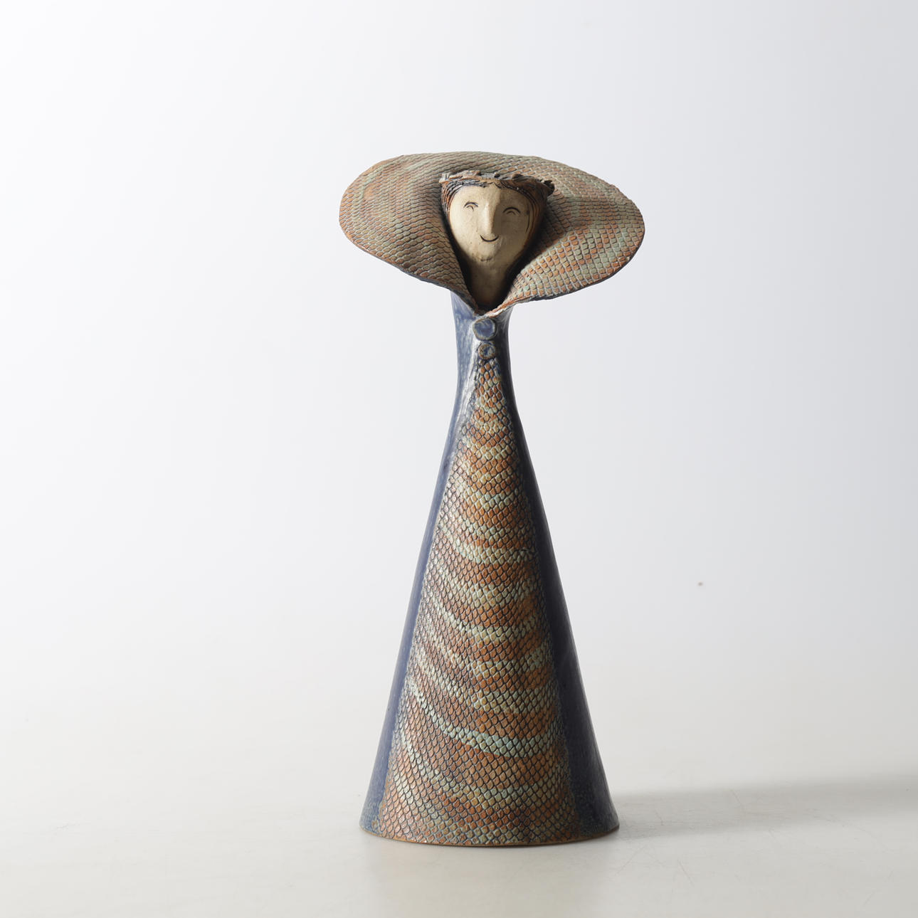 STEINUNN MARTEINSDÓTTIR. candlestick, ceramics, Iceland, signed & dated -00.