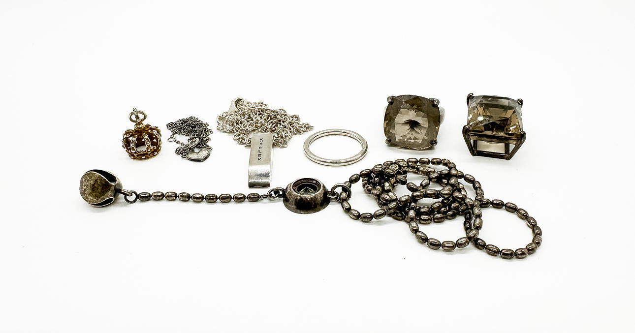 SMYCKEN, Parti, 7 delar, Silver.