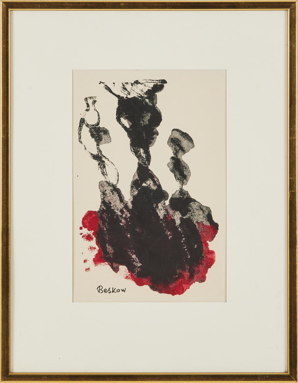 BO BESKOW. Abstract composition.