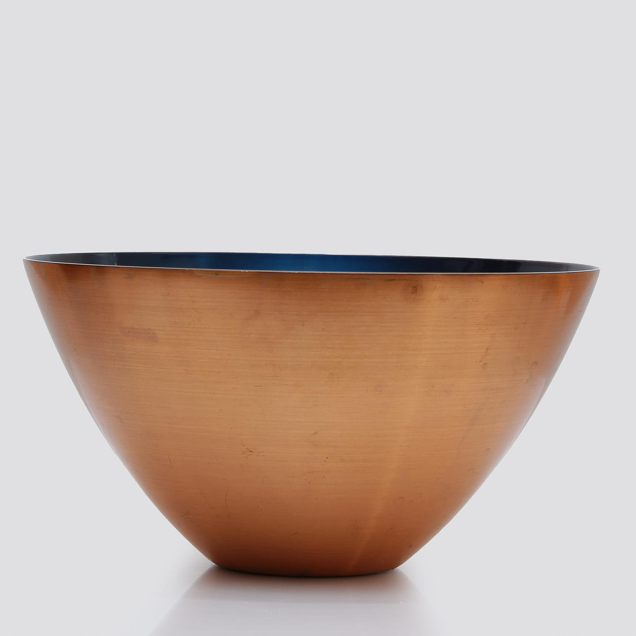 SKÅL, EMALJERAD KOPPAR, DANMARK, 1900-TAL.