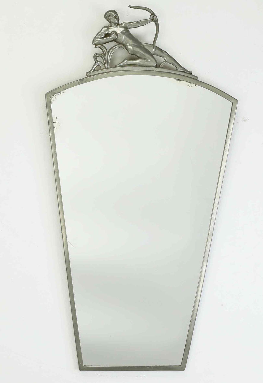 An Art Deco mirror, Tenn, 1930s.