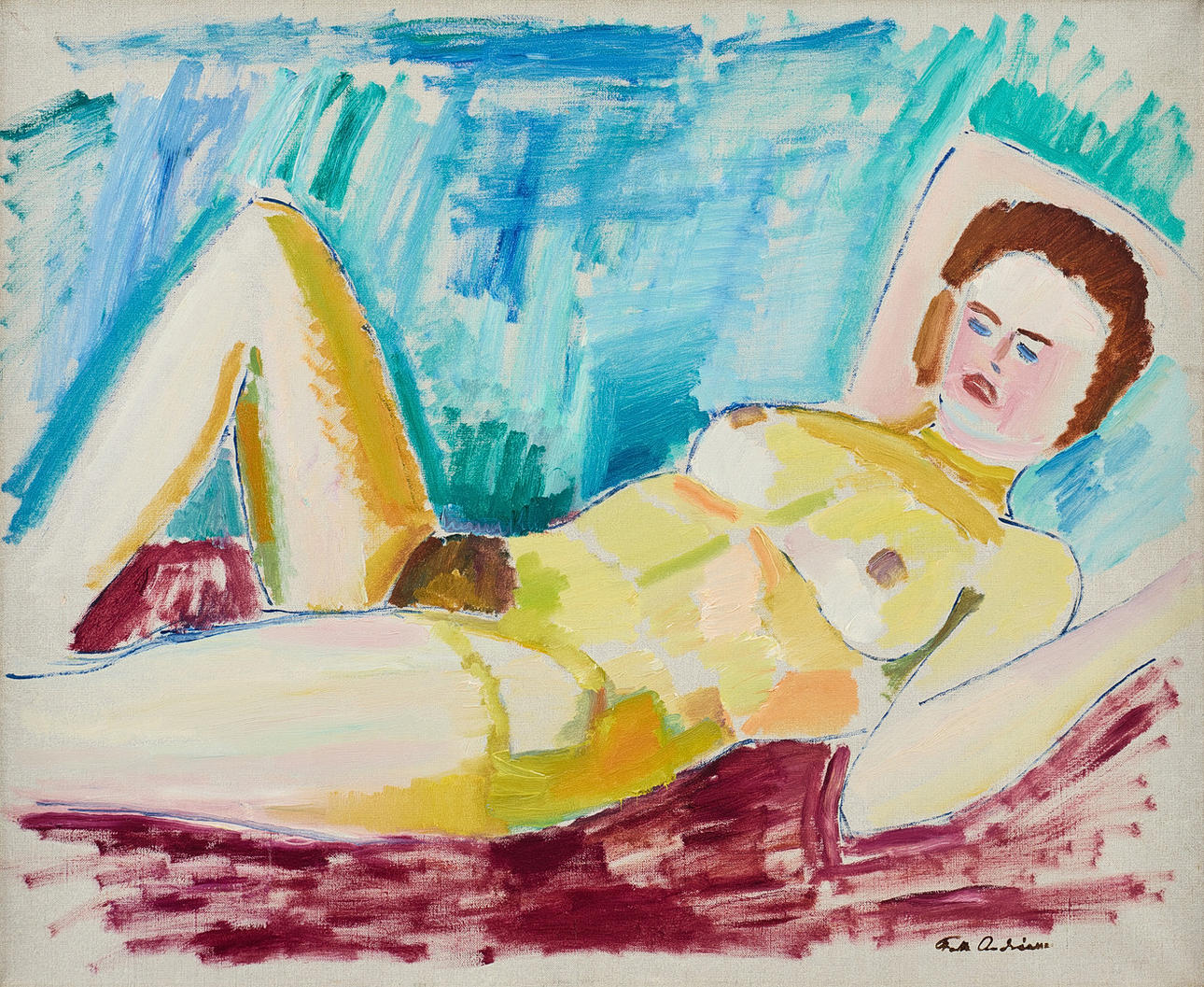 FOLKE ANDRÉASSON. Model in yellow.