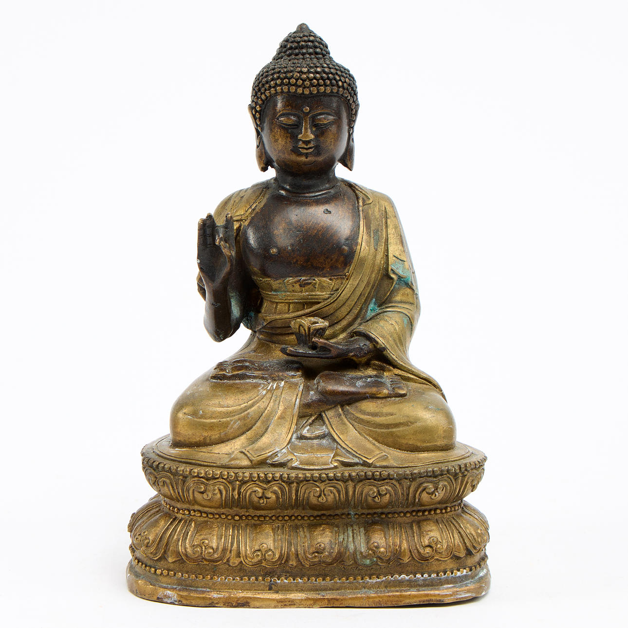 BUDDHA, bronze, contemporary manufacture.