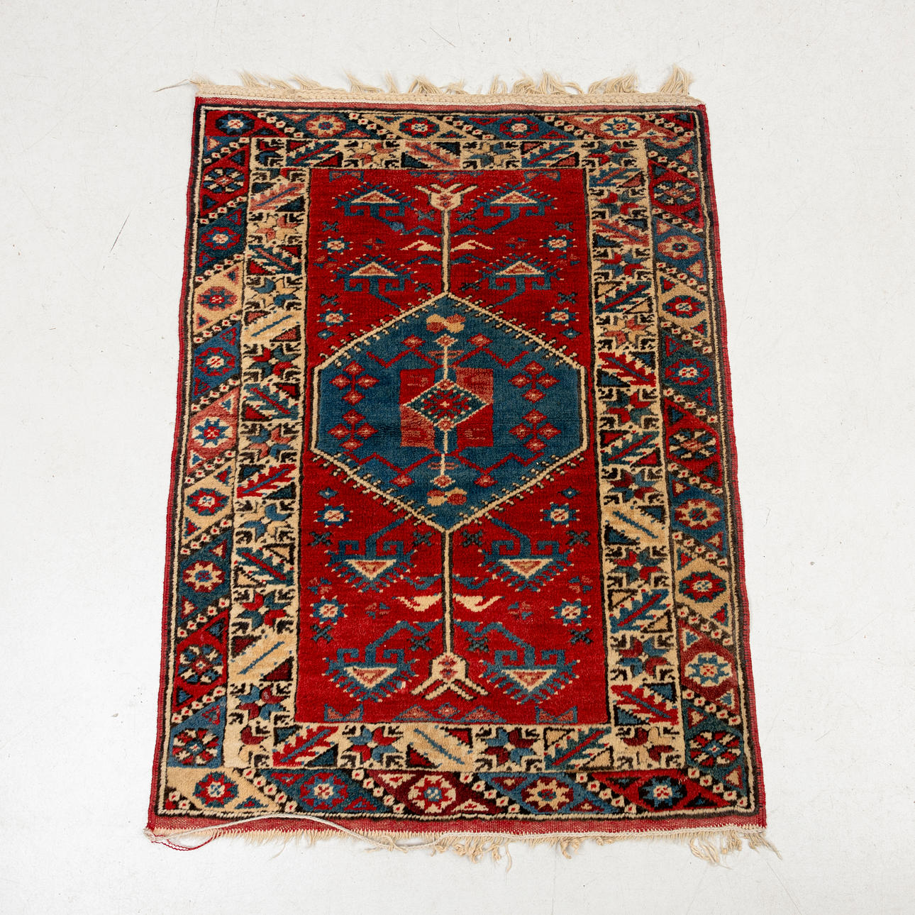 CARPET, Derme-Gazelli, Turkey, approx 99x74 cm.