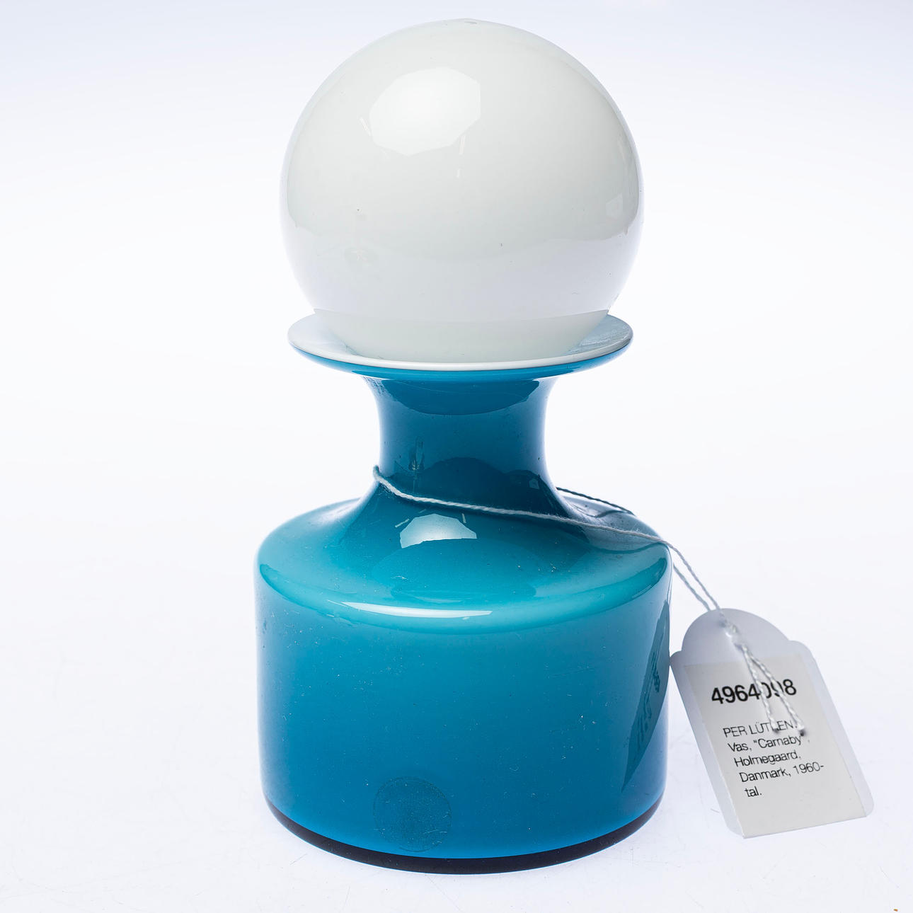 PER LÜTKEN. A “Carnaby” vase, Holmegaard, Denmark, 1960s.