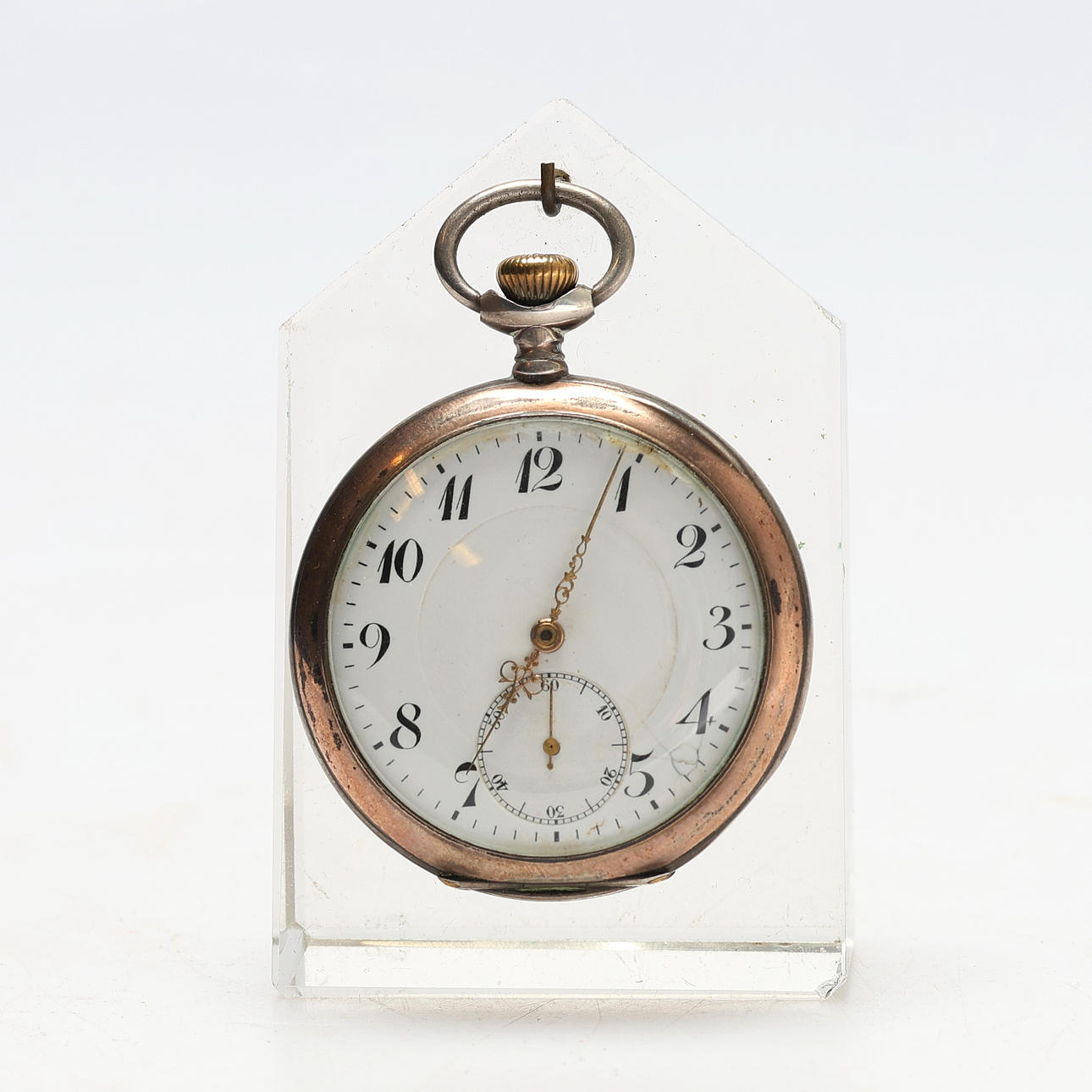 POCKET WATCH. It's silver.