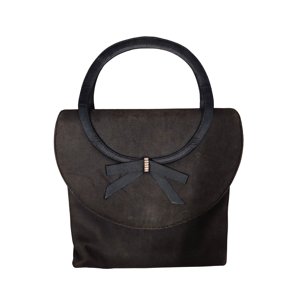 LOEWE. C. 1940S EVENING BAG.