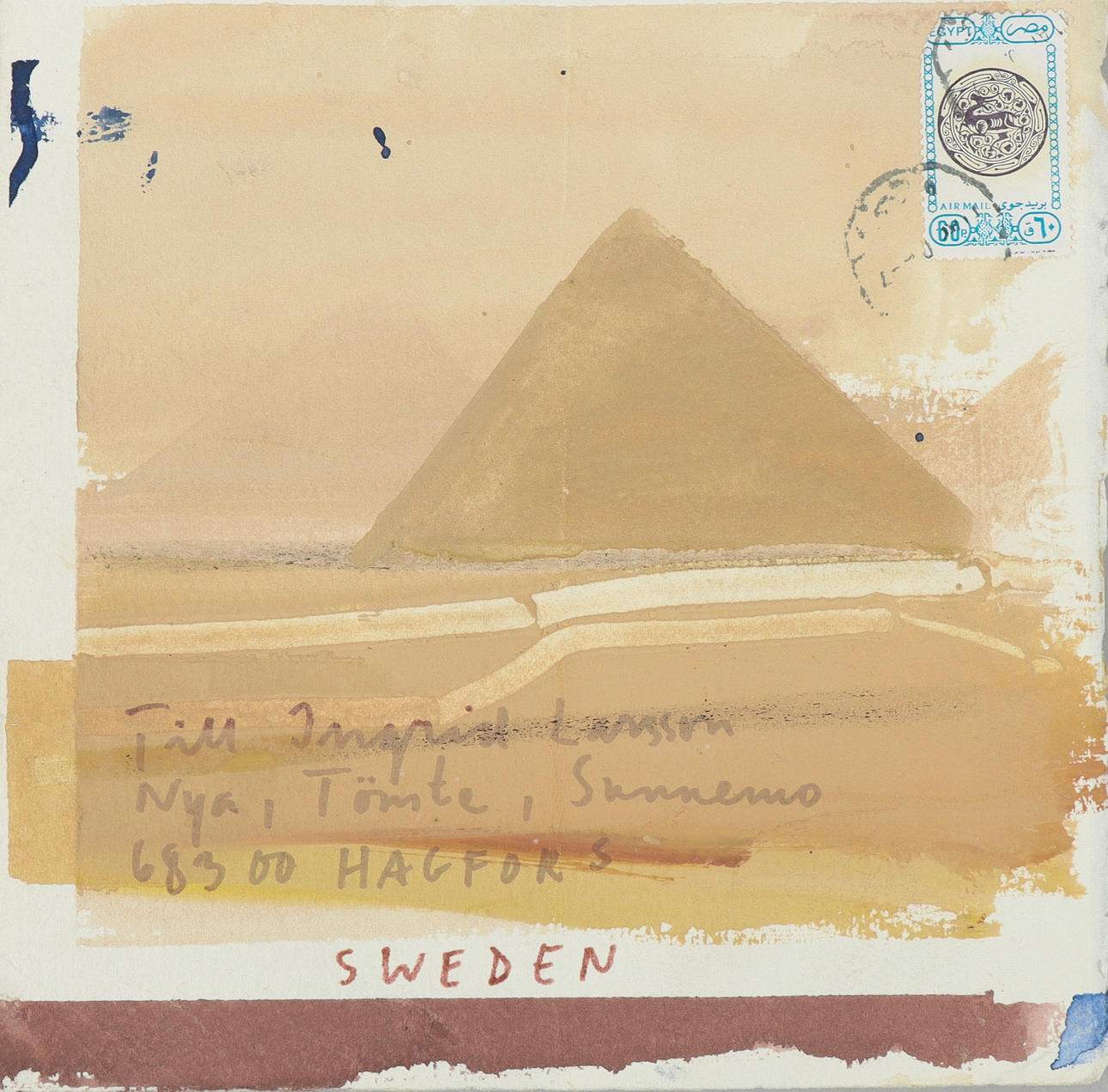 LARS LERIN. Pyramiderna i Giza.