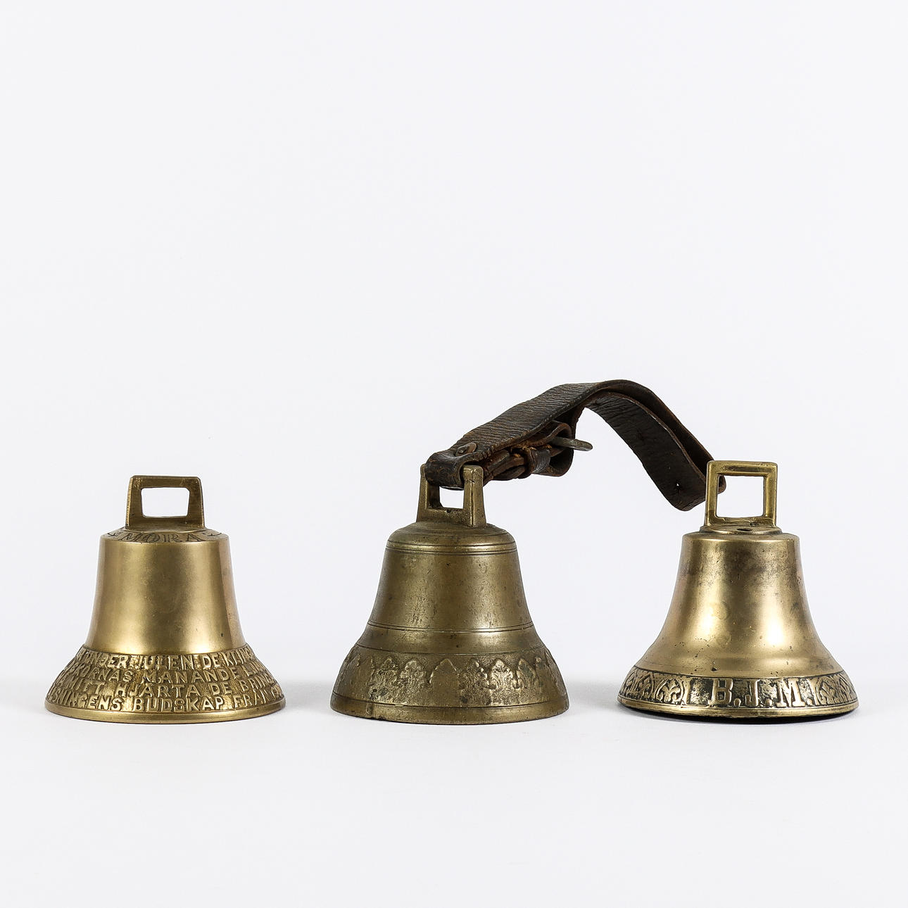 WATCHES 3 pieces brass.