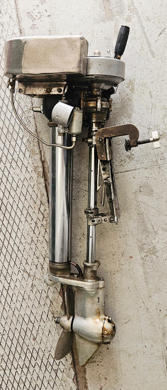 BOAT ENGINE, petrol, British Seagul.
