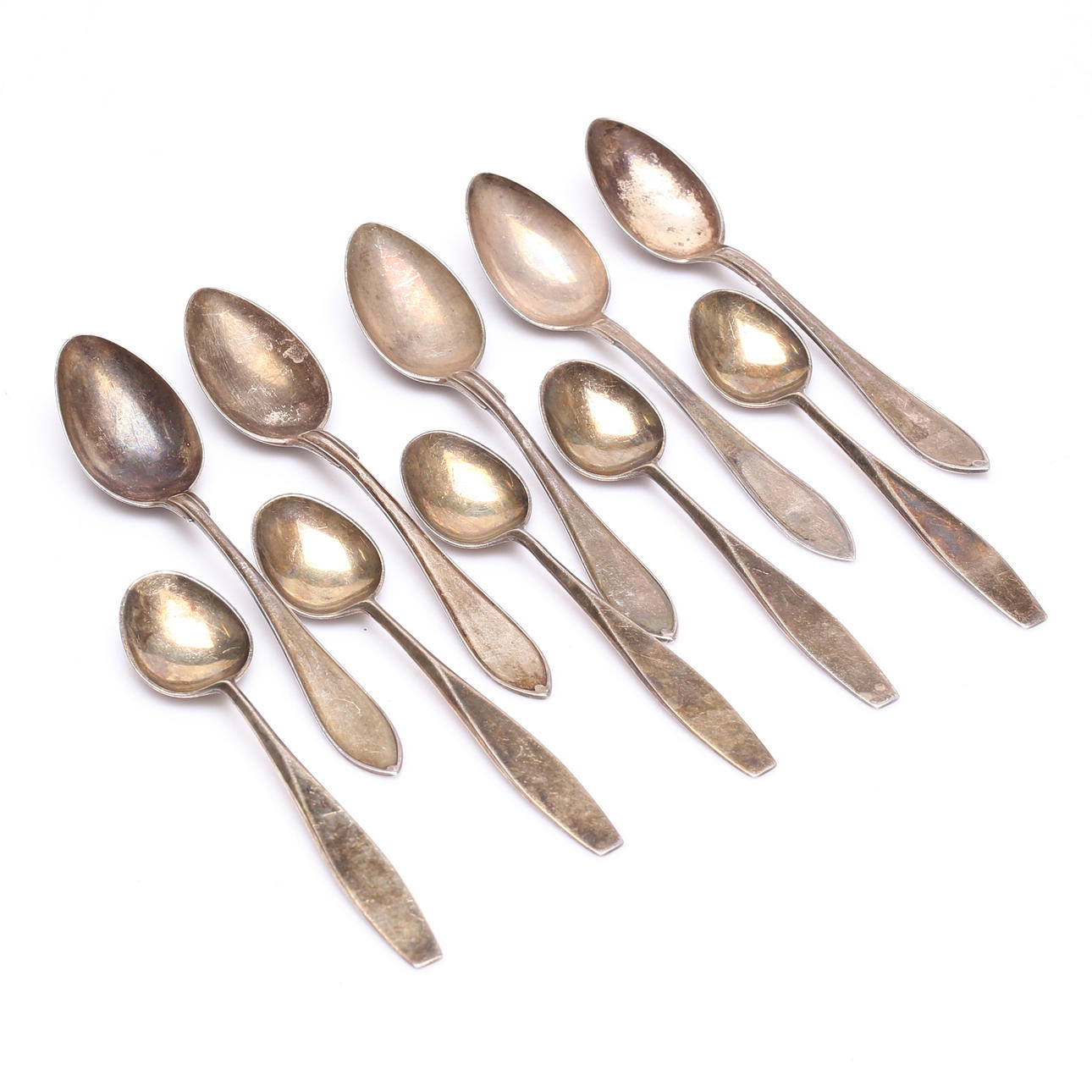 SKEDAR, silver, 5+5 st, vikt ca 128 gram.