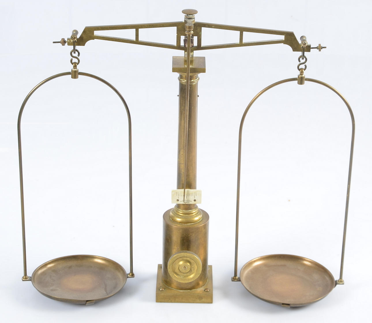 BALANSVÅG, mässing, 1900-tal.