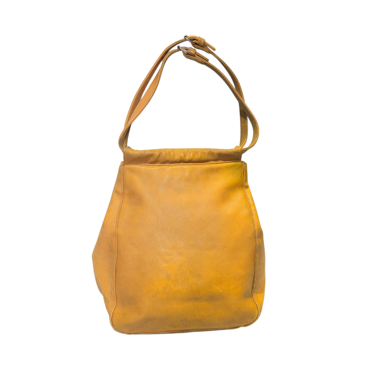 Balenciaga. Camel leather bag.