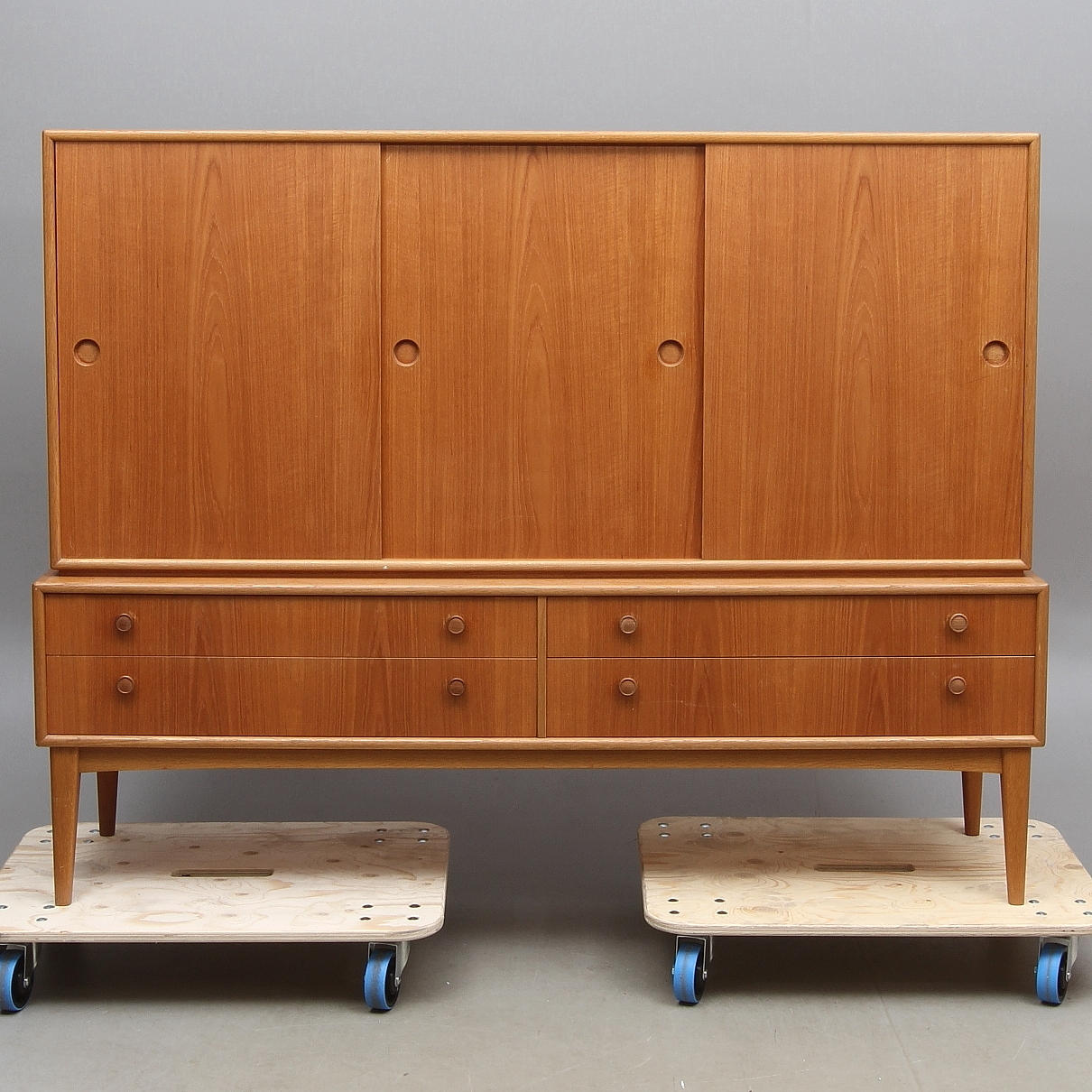 SKÅP/BUFFÉ, teak, 1900-talets mitt.