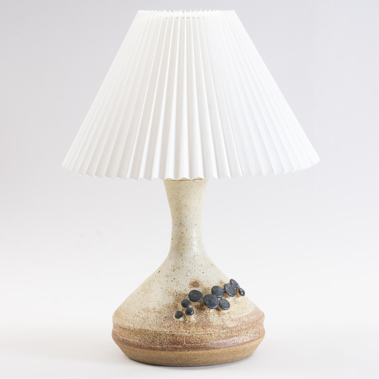 DANISH CERAMIC LAMP by Lisbeth Sallingboe.