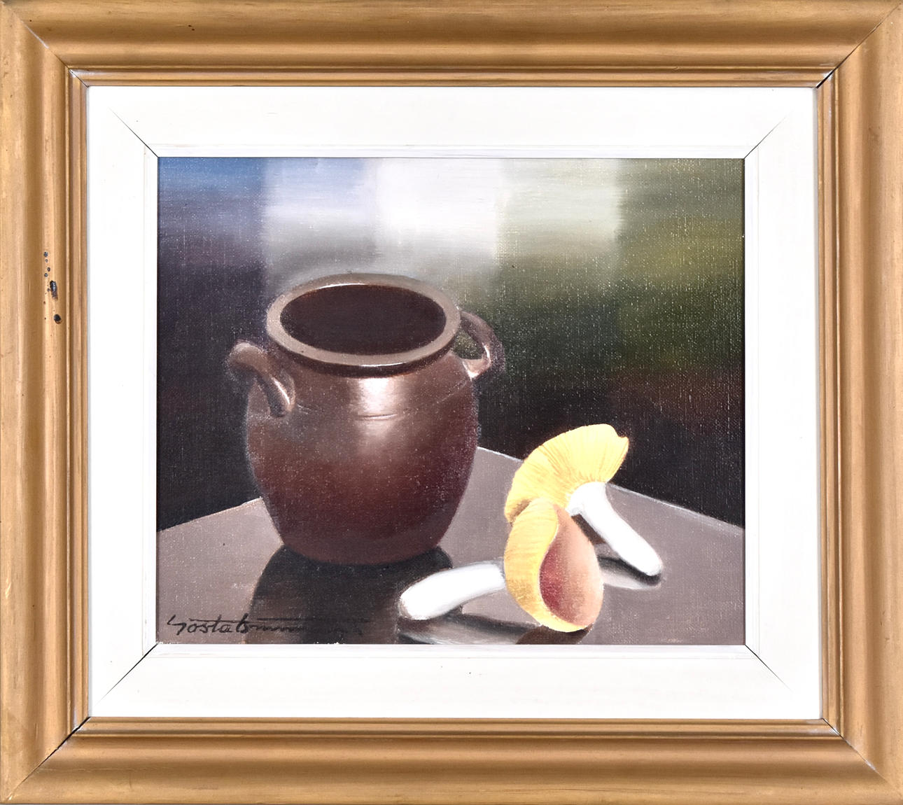 GÖSTA EMMING. Oil on canvas.