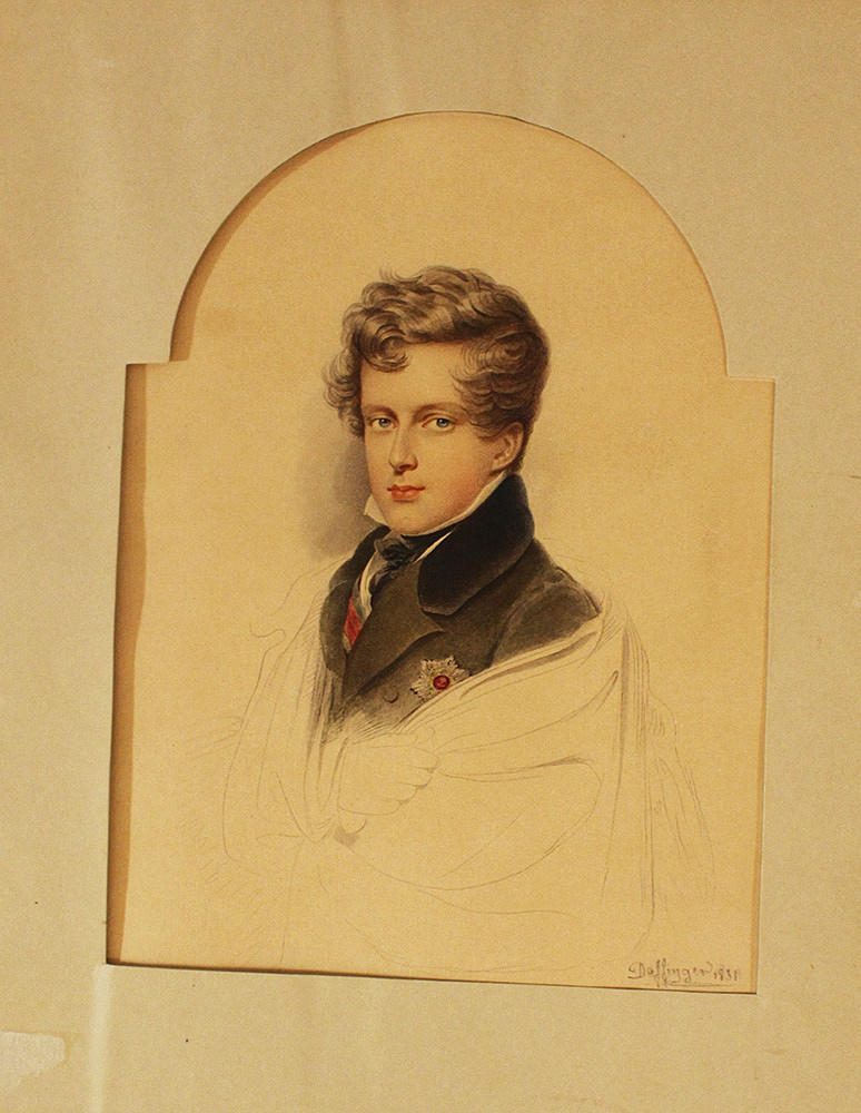 MORITZ MICHAEL DAFFINGER. Hertig, Reichstadt, 19. århundrade.