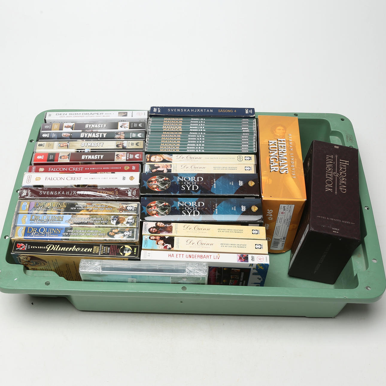 DVD BOX SETS, series and more, 24 pcs.