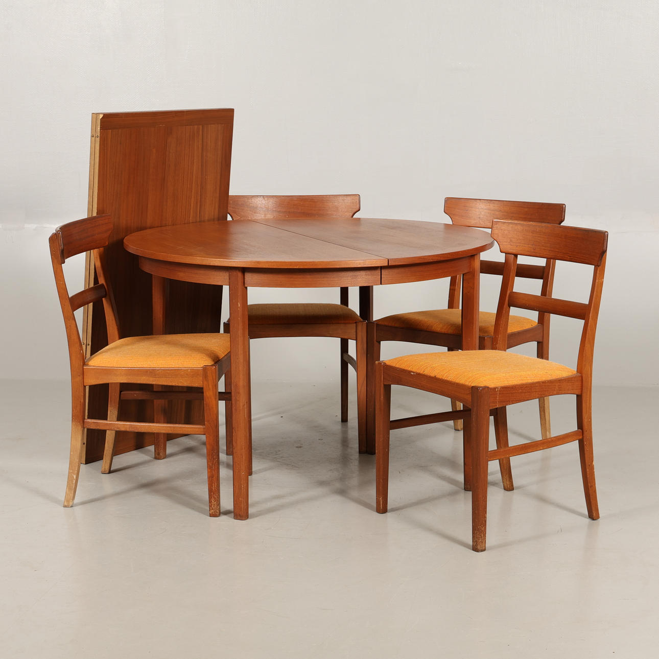 MATGRUPP, 5 delar, Teak.