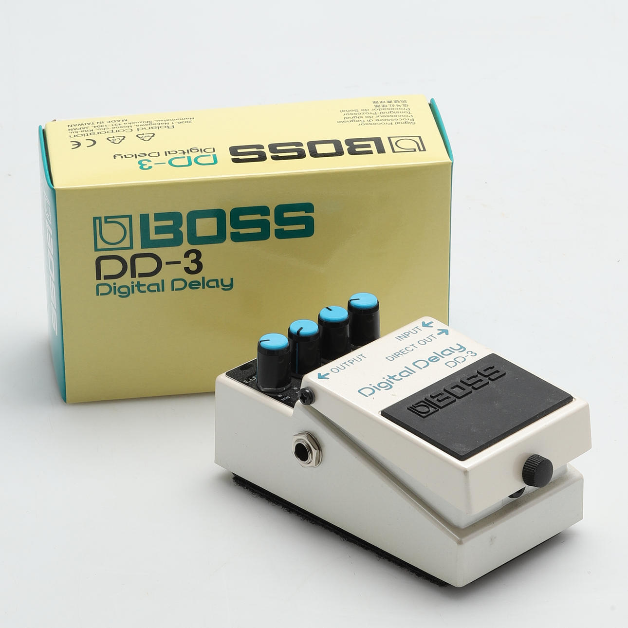 EFFEKTPEDAL, för elgitarr, Boss Digital Delay DD-3.