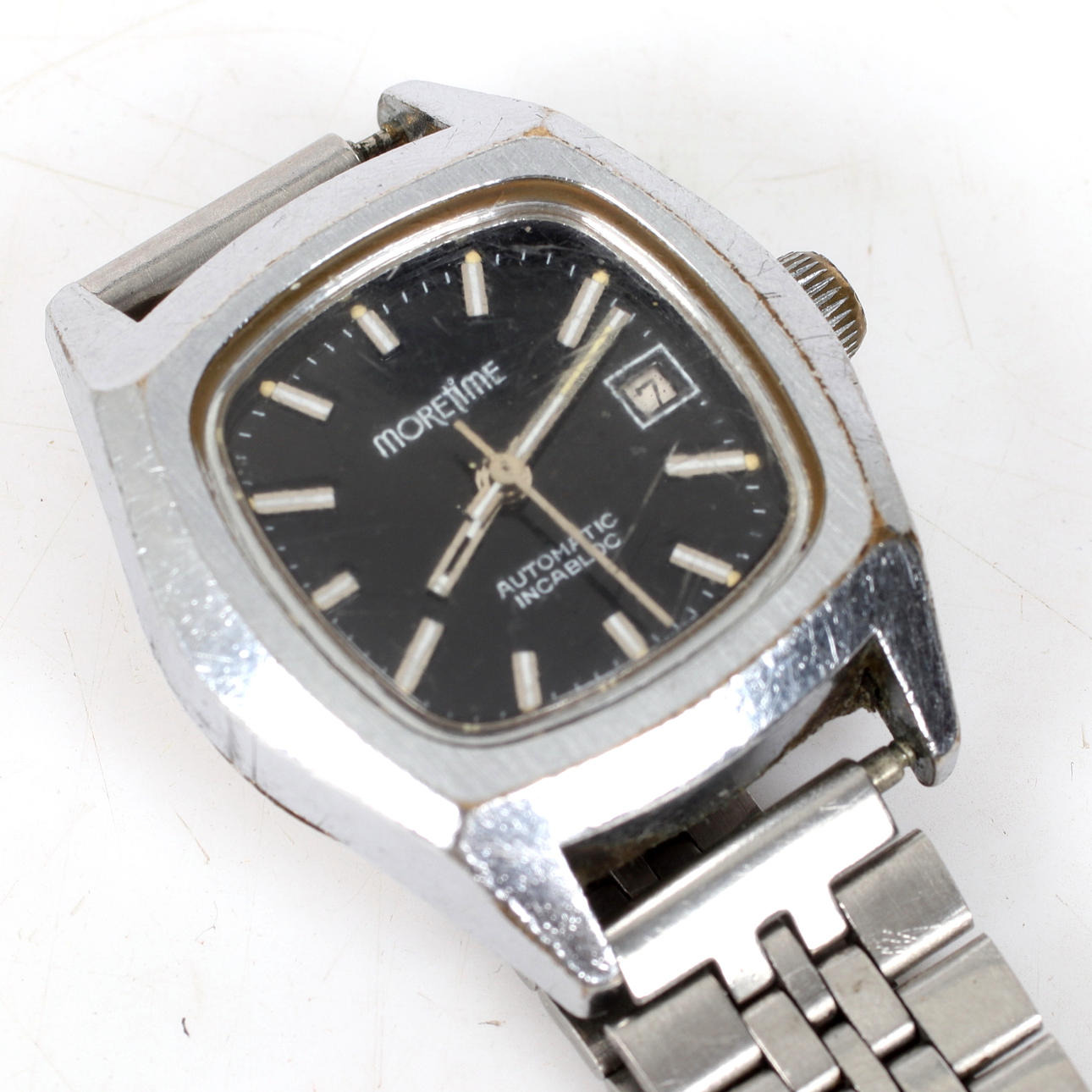 ARMBANDSUR, automatisk, med datum, Moretime.