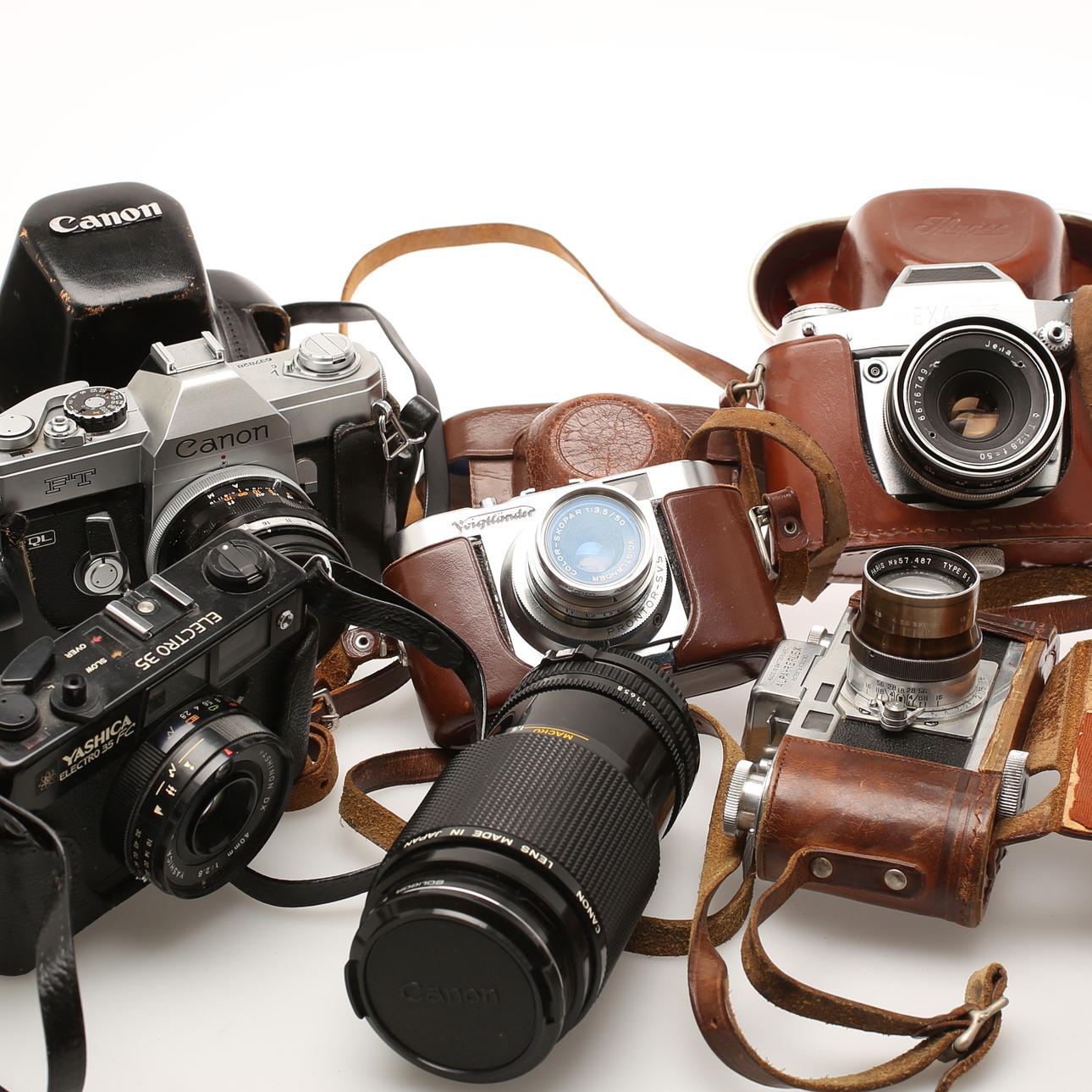 KAMEROR, 5 st. OBJEKTIV.