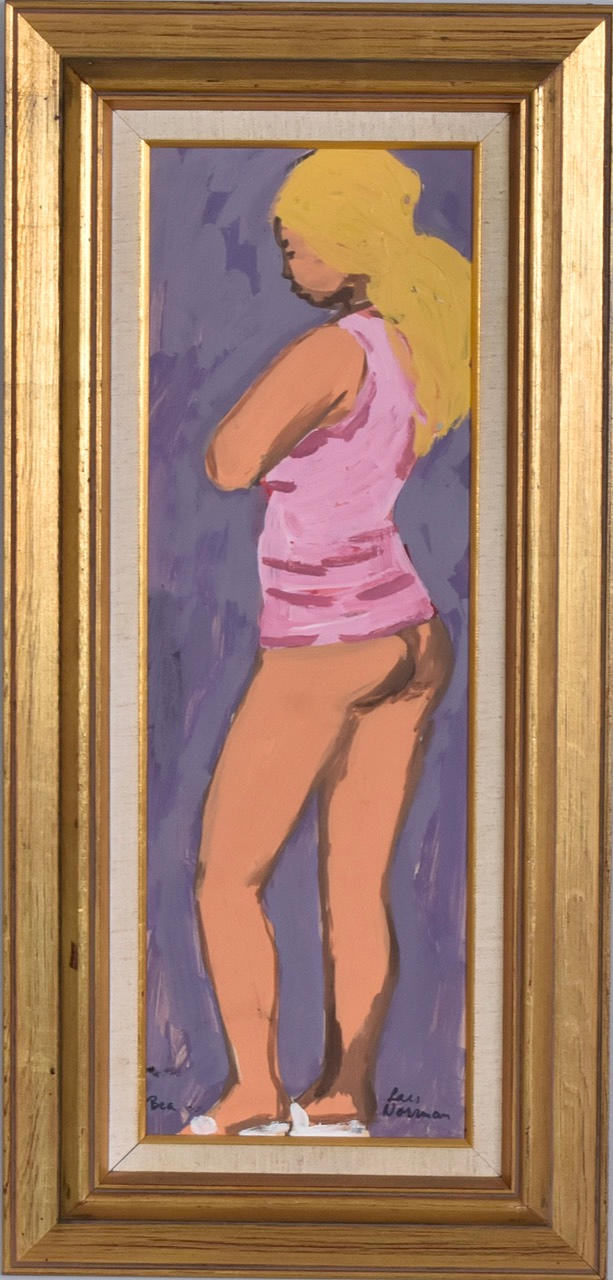 LARS NORRMAN. Oil on panel.