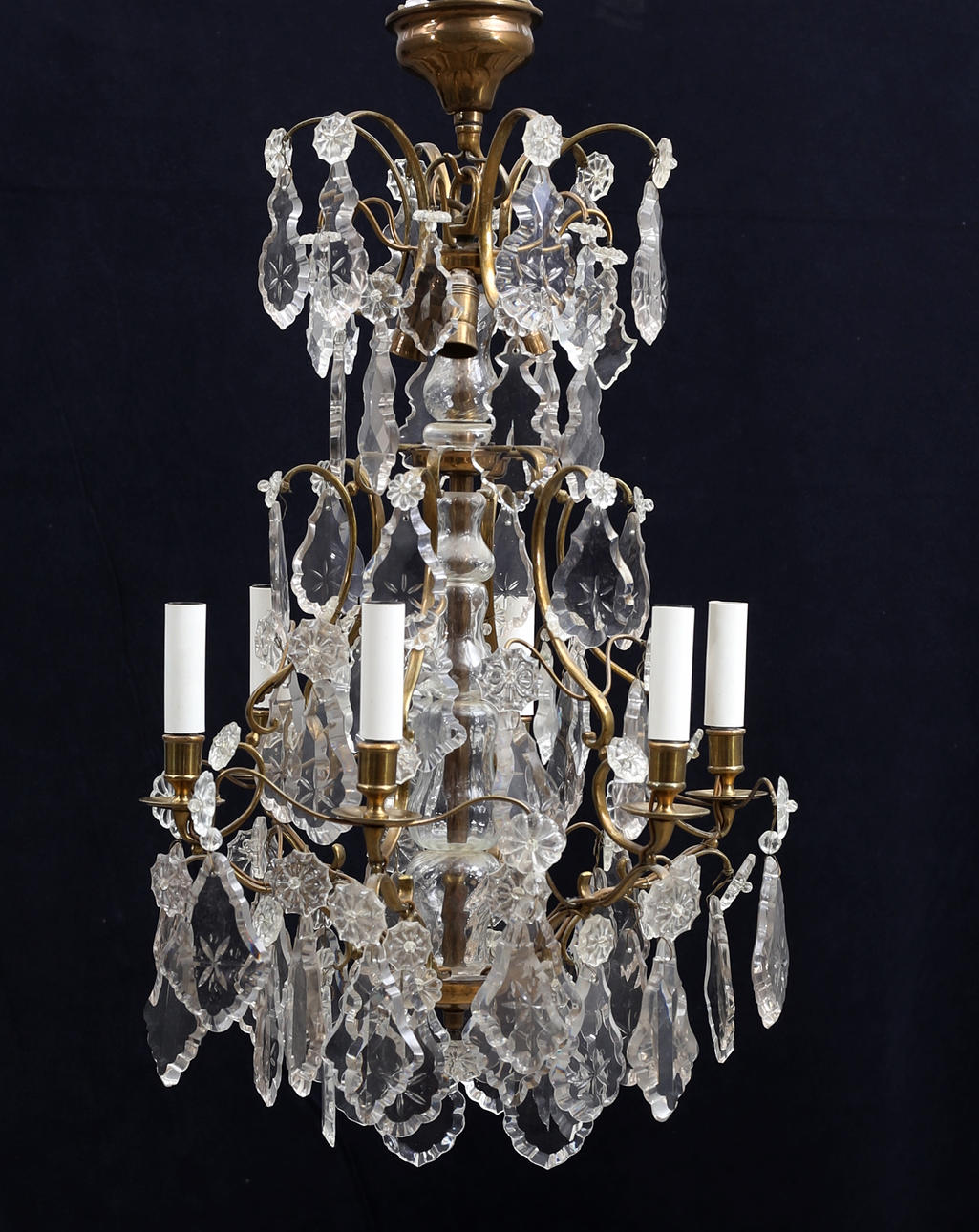 A mid-20th century Rococo chandelier.
