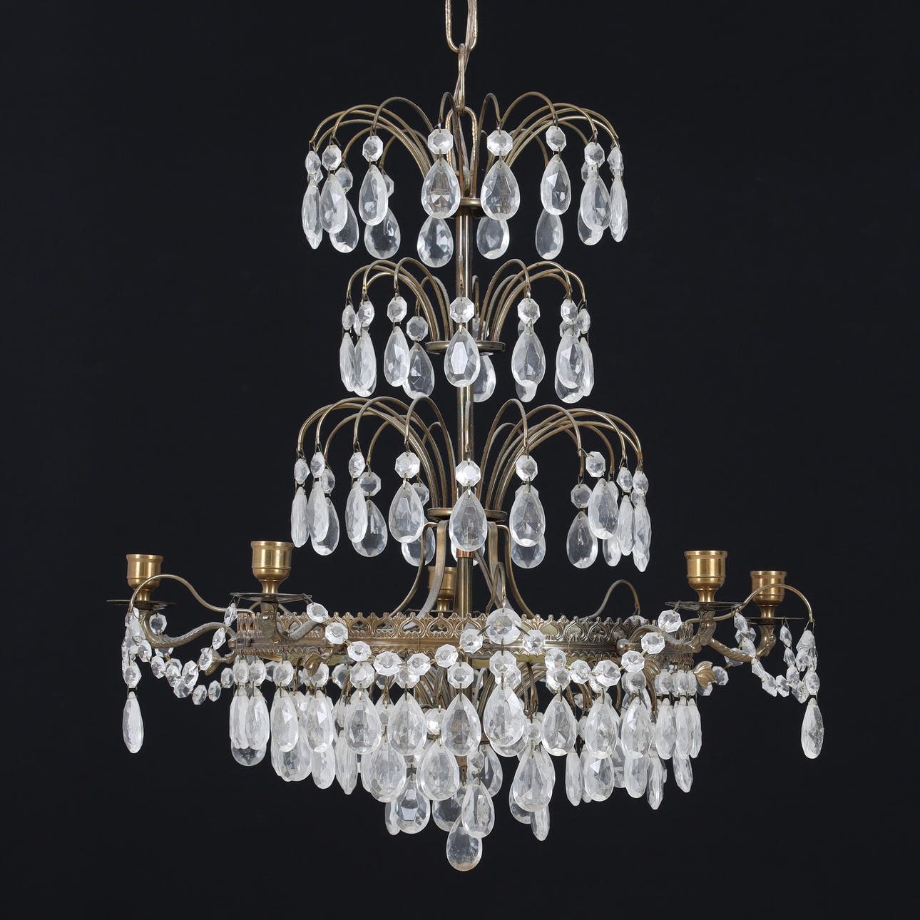 LJUSKRONA, gustaviansk stil, 1900-tal.