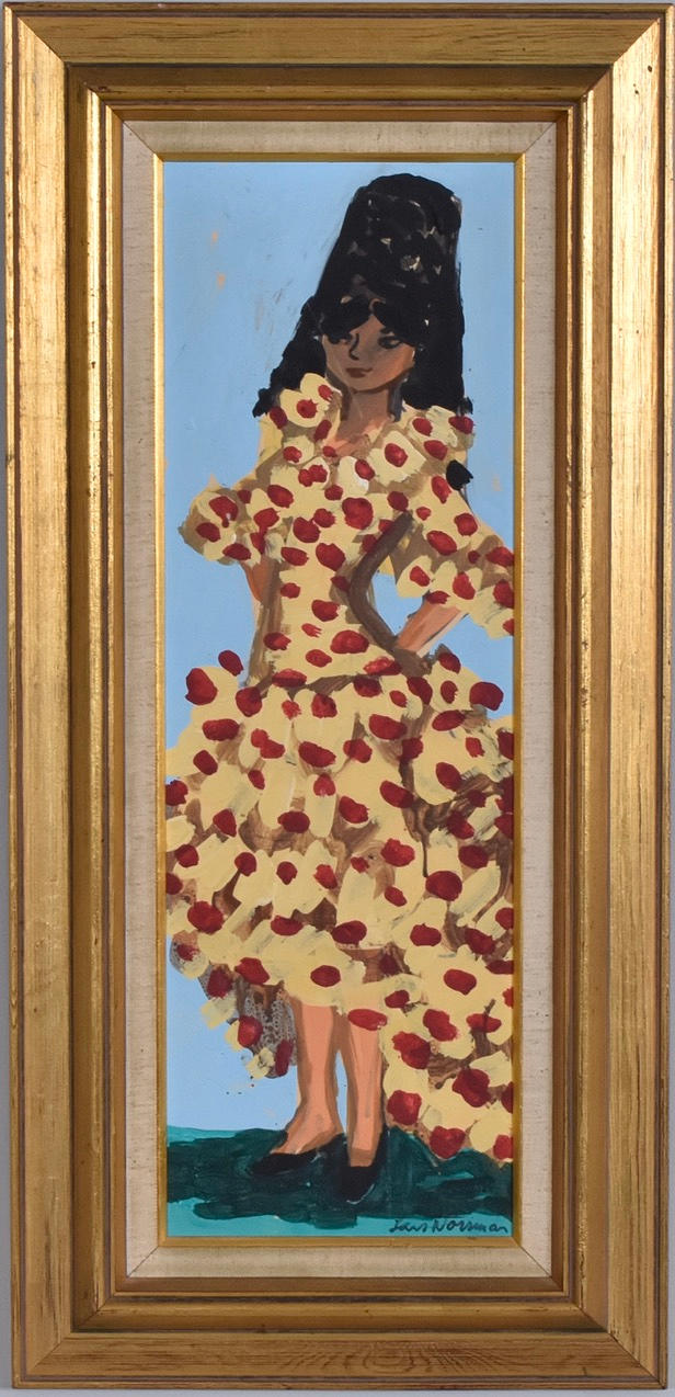 LARS NORRMAN. Olja på pannå.