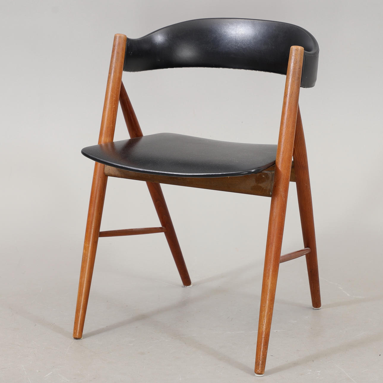 STOL, teak och galon, 1950/60-tal.