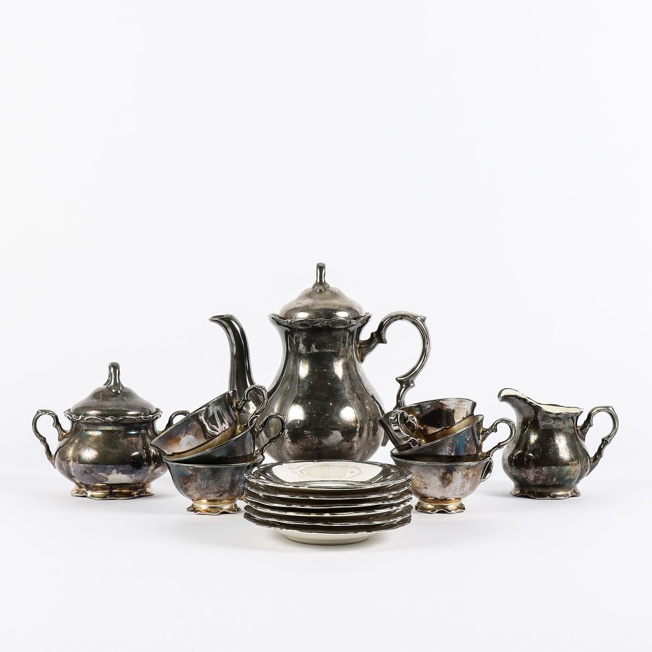 COFFEE SET porcelain, Waldershof Bavaria.